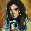 Ashley Laurence Painting by Sv Bell Ashley Laurence Painting by Sv Bell