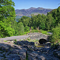 Ashness Bridge The Lake District of Cumbria UK by John Gilham