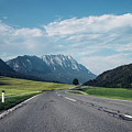 Asphalt road in Schladming Photograph by Vaclav Sonnek Asphalt road in Schladming Photograph by Vaclav Sonnek