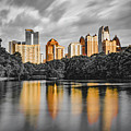 Atlanta Golden City Skyline From Piedmont Park Photograph by Gregory Ballos Atlanta Golden City Skyline From Piedmont Park Photograph by Gregory Ballos