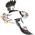Atlantic Puffin Digital Art by Bryan Smith Atlantic Puffin Digital Art by Bryan Smith