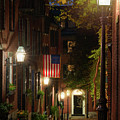 Autumn Evening in Beacon Hill by Kristen Wilkinson