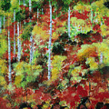 Autumn in Colorado Painting by Mark Ross Autumn in Colorado Painting by Mark Ross
