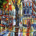Autumn In London Painting by Mirek Kuzniar Autumn In London Painting by Mirek Kuzniar