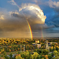 Autumn Rainbow Photograph by Kevin Suttlehan Autumn Rainbow Photograph by Kevin Suttlehan