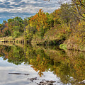 Autumn Reflections - 10739 by Wall Art Of Texas
