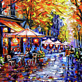Autumnal Cafe by Mirek Kuzniar