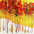 Autumns Last Mosaic - Abstract Contemporary Acrylic Painting Digital Art by Sambel Pedes Autumns Last Mosaic - Abstract Contemporary Acrylic Painting Digital Art by Sambel Pedes