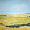 Ayrshire Farms Painting by John Klobucher Ayrshire Farms Painting by John Klobucher