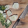 Baby Bok Choy Painting by Sheila Romard Baby Bok Choy Painting by Sheila Romard