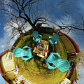 Backyard Flight Digital Art by Joe Houde Backyard Flight Digital Art by Joe Houde