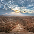 Badlands National Park Sunset by Steven Llorca