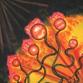 Balls and Bulbs Painting by Esoteric Gardens KN Balls and Bulbs Painting by Esoteric Gardens KN