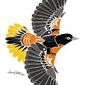 Baltimore Oriole Digital Art by Bryan Smith Baltimore Oriole Digital Art by Bryan Smith