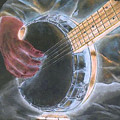 Banjo Player from the Past Digital Art by Ronald Mills Banjo Player from the Past Digital Art by Ronald Mills