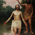 Baptism Of Jesus, 1895 by Jose Ferraz de Almeida Junior Baptism Of Jesus, 1895 by Jose Ferraz de Almeida Junior