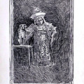 Baron Trump 1893 Drawing by Richard Reeve Baron Trump 1893 Drawing by Richard Reeve