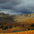 Battleship Mountain and Sunset Lake Autumn Photograph by Raymond Salani III