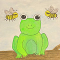 Be Hoppy Mixed Media by Lisa Neuman Be Hoppy Mixed Media by Lisa Neuman