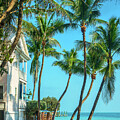 Beach House in Key West, Florida by Delphimages Photo Creations
