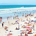 Beach Summer Panorama Photograph by David Zanzinger