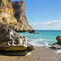 Beach, Sun and Mediterranean Sea - Cala Moraig 2 Photograph by Adriana Mueller Beach, Sun and Mediterranean Sea - Cala Moraig 2 Photograph by Adriana Mueller