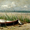 Beach Walk Digital Art by Nickleen Mosher Beach Walk Digital Art by Nickleen Mosher