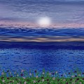 Beachside sunrise Digital Art by Elaine Rose Hayward Beachside sunrise Digital Art by Elaine Rose Hayward