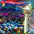 Beacon of Light Mixed Media by Deborah Cherrin Beacon of Light Mixed Media by Deborah Cherrin