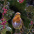 Beaded Bird Digital Art by Juliette Becker Beaded Bird Digital Art by Juliette Becker