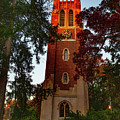 Beaumont Tower on the Michigan State University campus at sunrise Photograph by Eldon McGraw Beaumont Tower on the Michigan State University campus at sunrise Photograph by Eldon McGraw