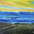 Before the Rain Painting by Linda Feinberg Before the Rain Painting by Linda Feinberg