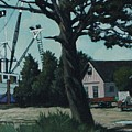 Bell Buoy Seafood Edisto Island Painting by Blue Sky Bell Buoy Seafood Edisto Island Painting by Blue Sky