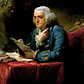 Ben Franklin Painting by War Is Hell Store Ben Franklin Painting by War Is Hell Store