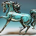 Benjamin's Arabian Horse by Stacey Mayer