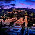 Berkeley University of California campus - aerial at sunset Digital Art by Nicko Prints Berkeley University of California campus - aerial at sunset Digital Art by Nicko Prints
