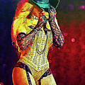 Beyonce, Texas Hold'em by Gradify Creations