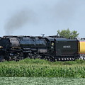 Big Boy Crossing Kansas by Keith Stokes