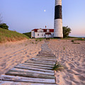 Big Sable Point Lighthouse Photograph by Adam Romanowicz Big Sable Point Lighthouse Photograph by Adam Romanowicz
