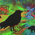 Bird of Mystery Painting by Jeanette French Bird of Mystery Painting by Jeanette French