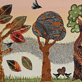 Birds Refuge Painting by Graciela Bello Birds Refuge Painting by Graciela Bello