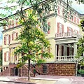 Birthplace Painting by Merana Cadorette Birthplace Painting by Merana Cadorette