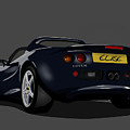 Black S1 Series One Elise Classic Sports Car - Dark Print Background Digital Art by Moospeed Art Black S1 Series One Elise Classic Sports Car - Dark Print Background Digital Art by Moospeed Art
