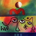 Black Son Rising Painting by Winston Saoli Black Son Rising Painting by Winston Saoli