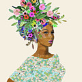 Blooming Mixed Media by Claudia Schoen Blooming Mixed Media by Claudia Schoen