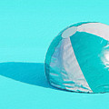 Blue Beach Ball Painting by Tony Rubino Blue Beach Ball Painting by Tony Rubino