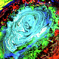 Blue Core Painting by Anna Adams Blue Core Painting by Anna Adams