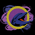 Blue Dolphin Digital Art by Piotr Dulski Blue Dolphin Digital Art by Piotr Dulski