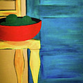 Blue Door and Avocados by Ted Clifton