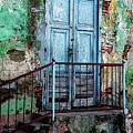 Blue Door Photograph by Tom Singleton Blue Door Photograph by Tom Singleton